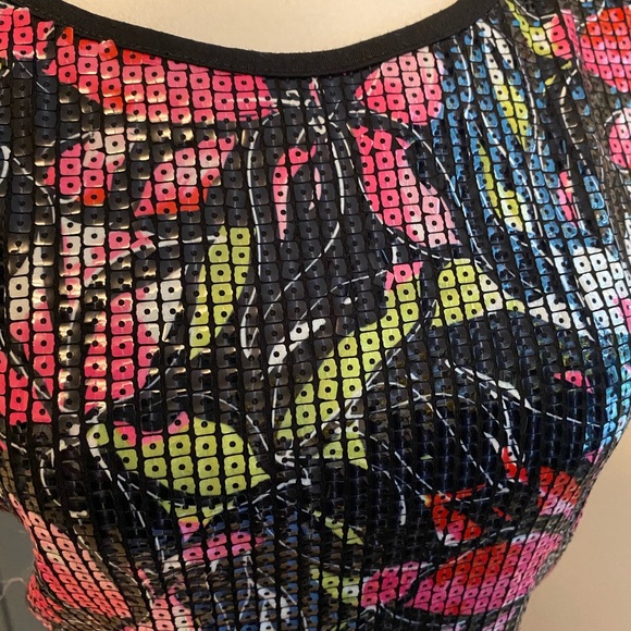 🐦2/30$ Peter Nygard Colourful sequence tank - Picture 5 of 7